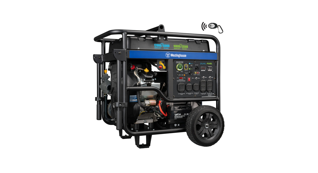 Westinghouse Wgen12000dfc Dual Fuel Portable Generator User Manual