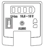 FEIN ALG80 18v Multi Voltage Quick Charger yellow light