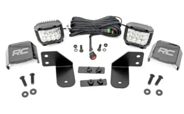 ROUGH-COUNTRY-921930810-Polaris-2019-21-Ranger-Rear-Cube-Mount-product-image