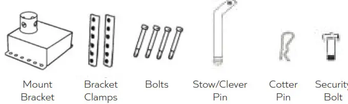 BLACKOUT Jacks - PIPE MOUNT