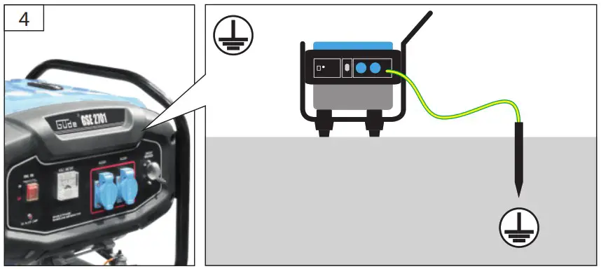 Gude GSE 2701 Power Generator - Assemble 4