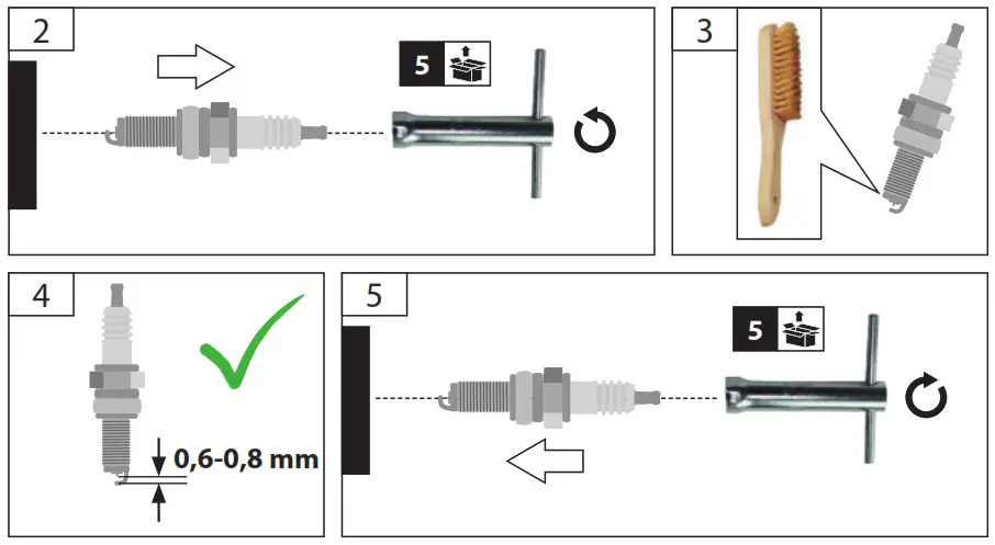Gude GSE 2701 Power Generator - Cleaning Maintenance 2