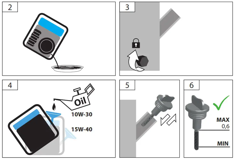Gude GSE 2701 Power Generator - Cleaning Maintenance 4