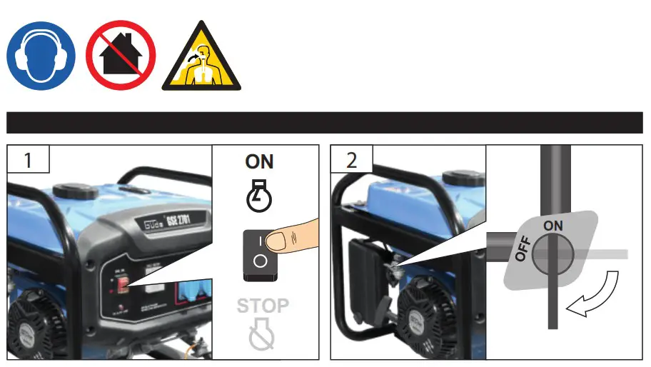 Gude GSE 2701 Power Generator - Operation 1