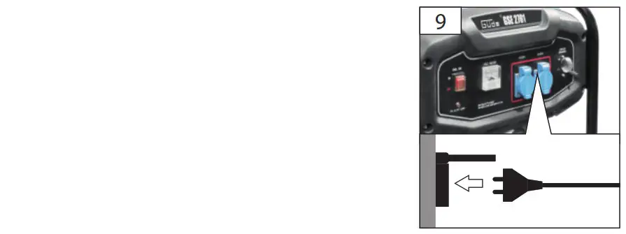 Gude GSE 2701 Power Generator - Operation 6