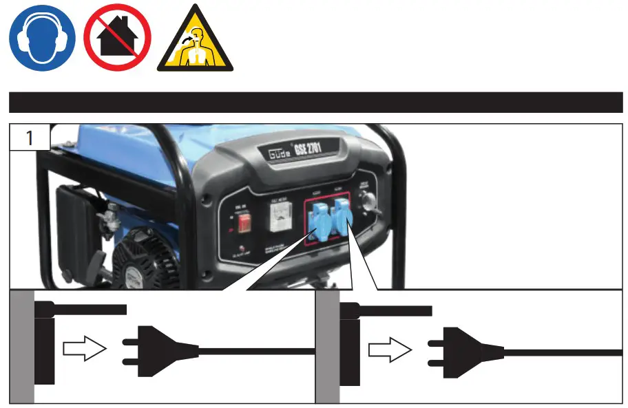 Gude GSE 2701 Power Generator - Operation 7