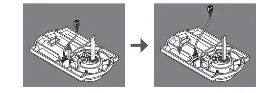 Remove the existing cable