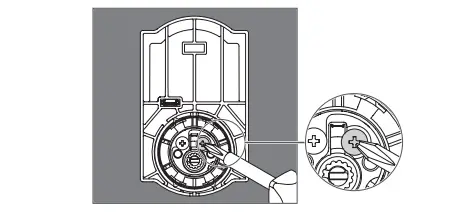 Replace the cylinder screw