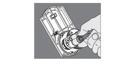 Install the cylinder back