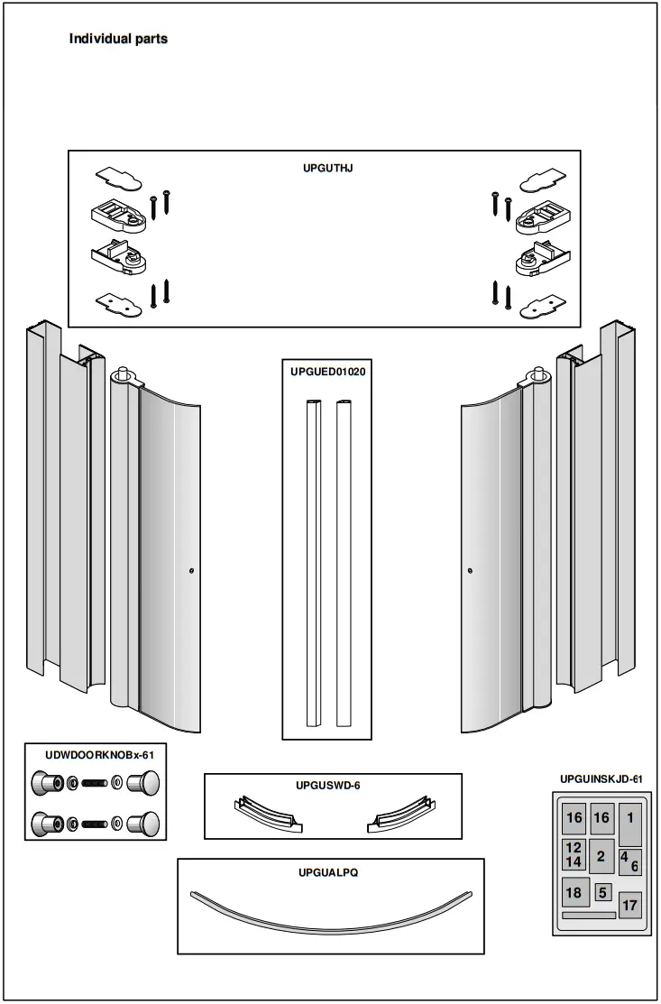 GUSTAVSBERG Skandic KR 100 Shower - fig 9