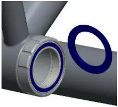 PRAXIS M30 T47 E.B. Bottom Bracket A04