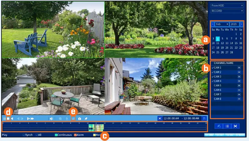 Lorex D241A81-62NA Indoor-Outdoor Wired Security Camera System-17