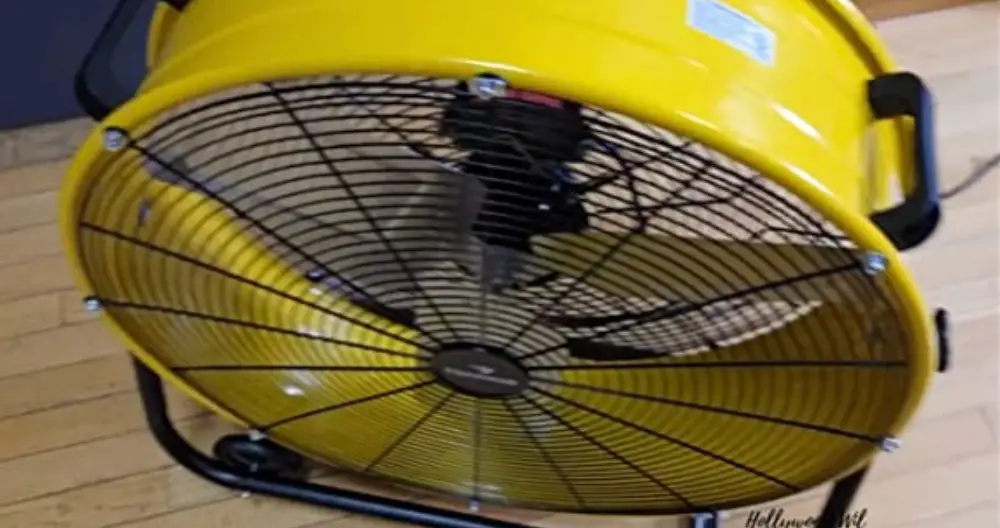 Tornado Hi-fan-drum24w-1 P 24 Inch Metal Portable Tilt Blower Drum Fan Instruction Manual