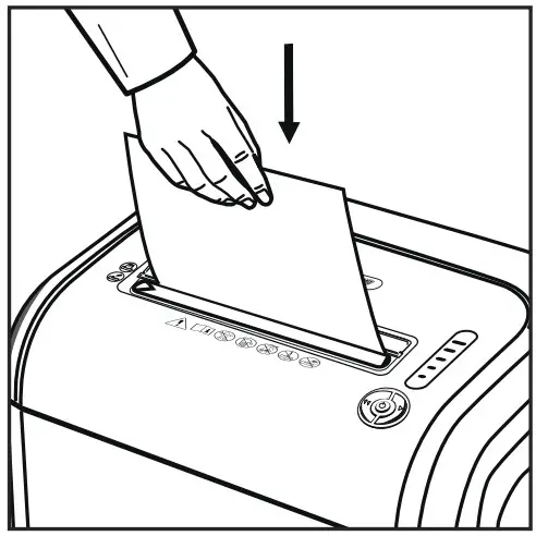 ULINE H-2606 Fellowes PS-79Ci Paper Shredder -OPERATING INSTRUCTIONS3