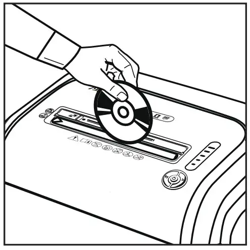ULINE H-2606 Fellowes PS-79Ci Paper Shredder -OPERATING INSTRUCTIONS5