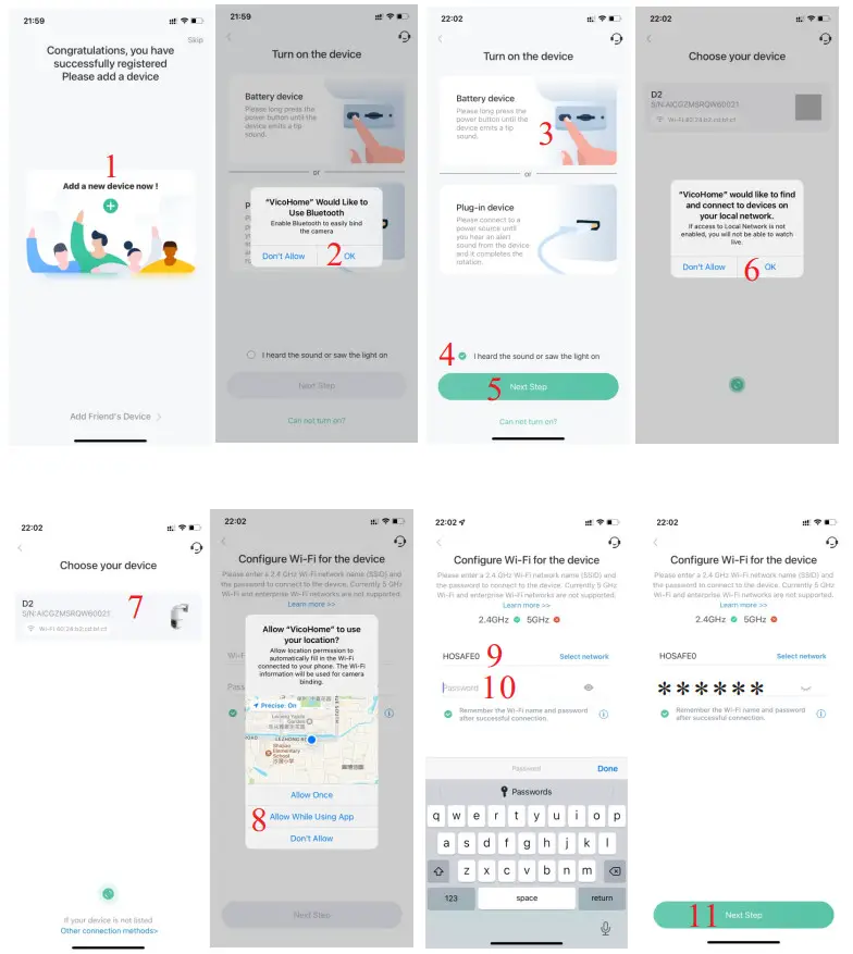 HOSAFE D4 Wireless Solar Security Camera - Figure 3