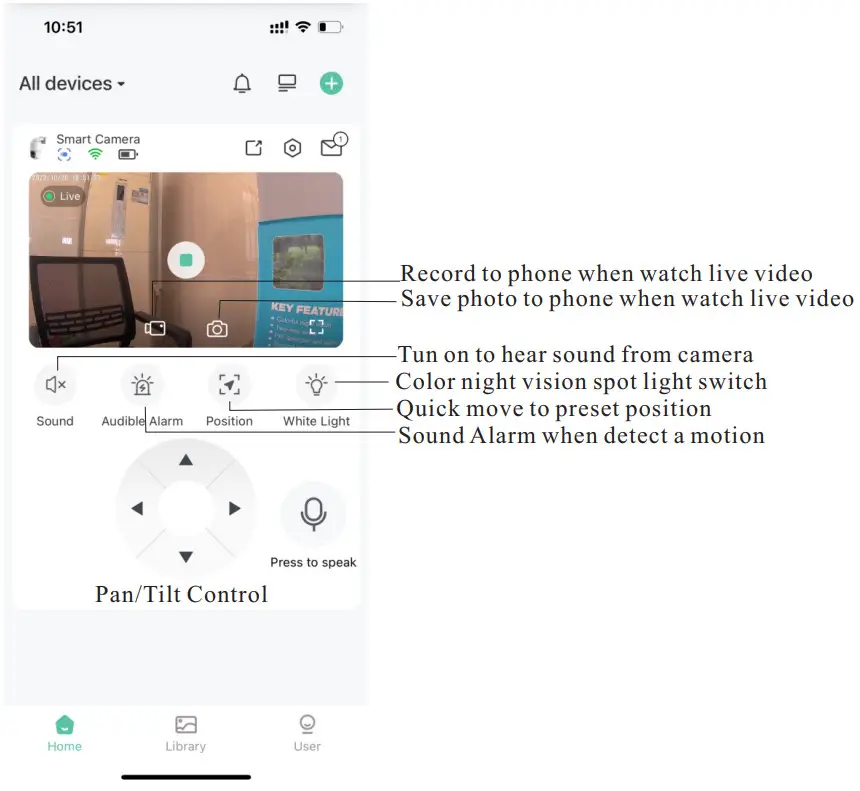 HOSAFE D4 Wireless Solar Security Camera - Figure 7