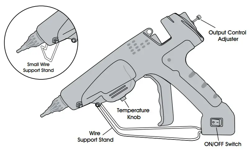 ULINE H-1903 Heavy Duty Glue Gun-