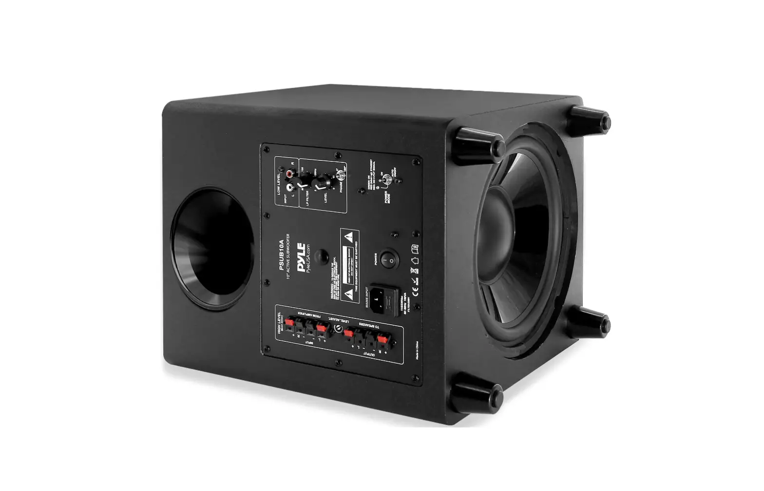 Pyle Psub10a Active Down-firing Subwoofer User Guide