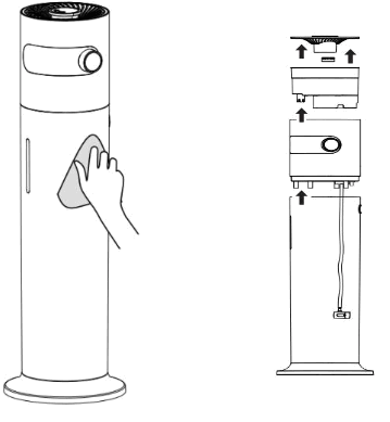 MIZUKATA HIKARI HTJ-2502C-01 8.5L Ultrasonic Humidifier - 14