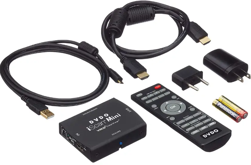 DVDO iScan Mini 4K-Scaler Display Setup