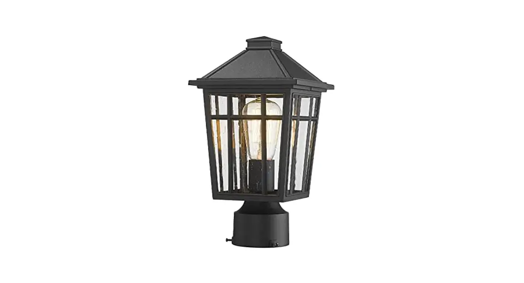 Quoizel Bram9007mbk Bramshaw Contemporary Matte Black Exterior Post Lamp Installation Guide