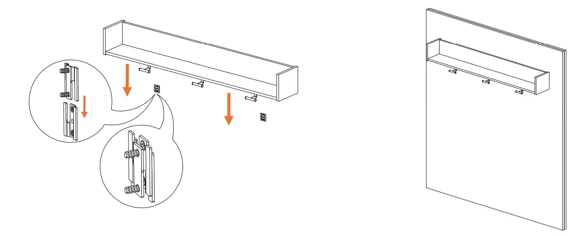 ASHLEY 10041038 Coat Rack - HEADS UP3