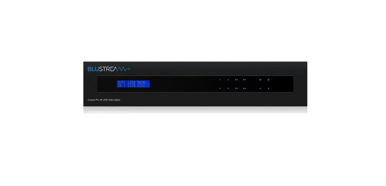 Blustream Pro48hbt70cs Custom Pro 4x8 Hdbaset Csc Matrix User Guide Blustream Pro48hbt70cs Custom Pro 4x8 Hdbaset Csc Matrix User Guide