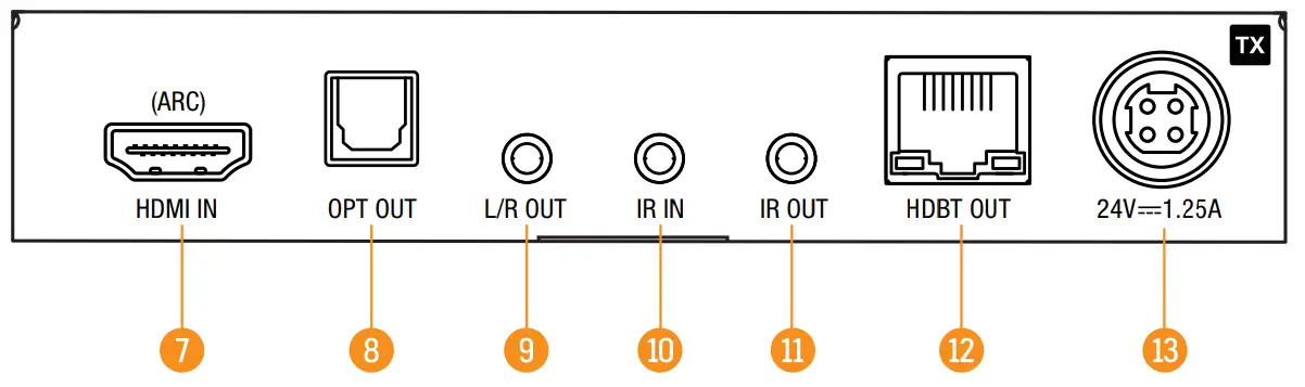 ELAN EL-4KHDBT-KIT-70-ARC-18G 4K HDBaseT ARC Extender fig 3