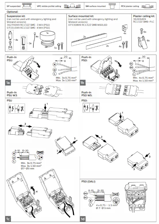 PHILIPS RC136B LED Panel Coreline - fig 2.