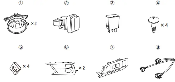 SUBARU-H4510VA040-WRX-Fog-Lamp-Kit-FIG-1