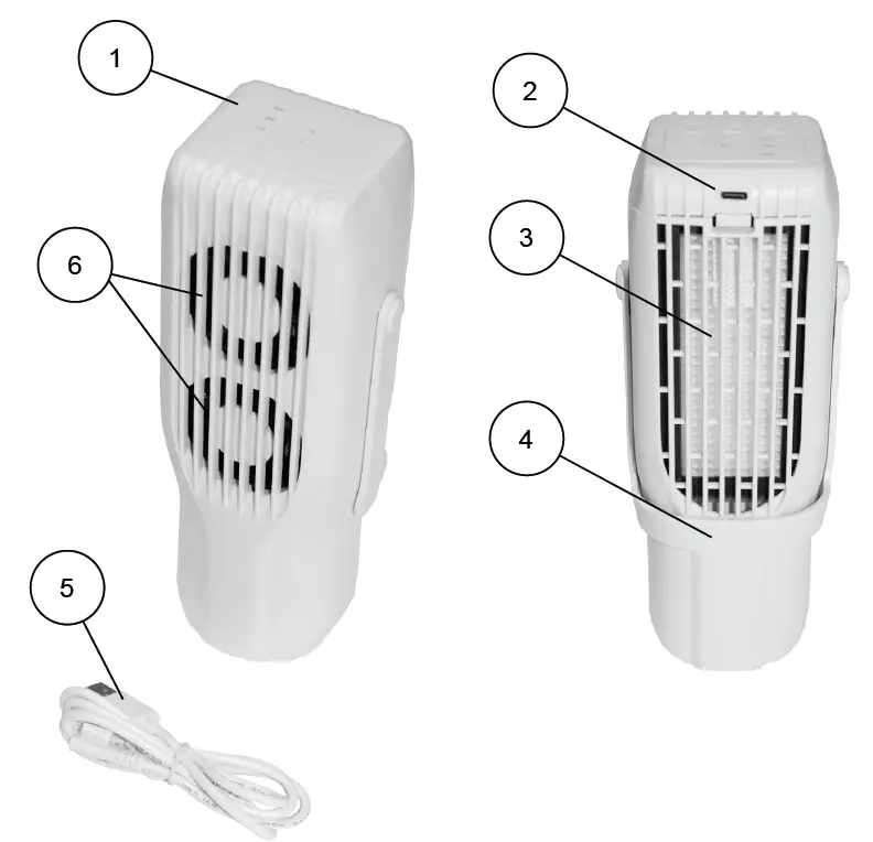 anko TR-8013 Desktop Air Purifier 1