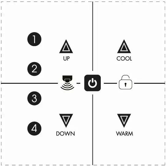 LENA LIGHTING HBP02 Touch Panel with Bluetooth 5.0 SIG Mesh 14