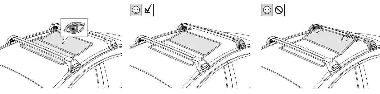 YAKIMA K1204 Roof Bars Package 5