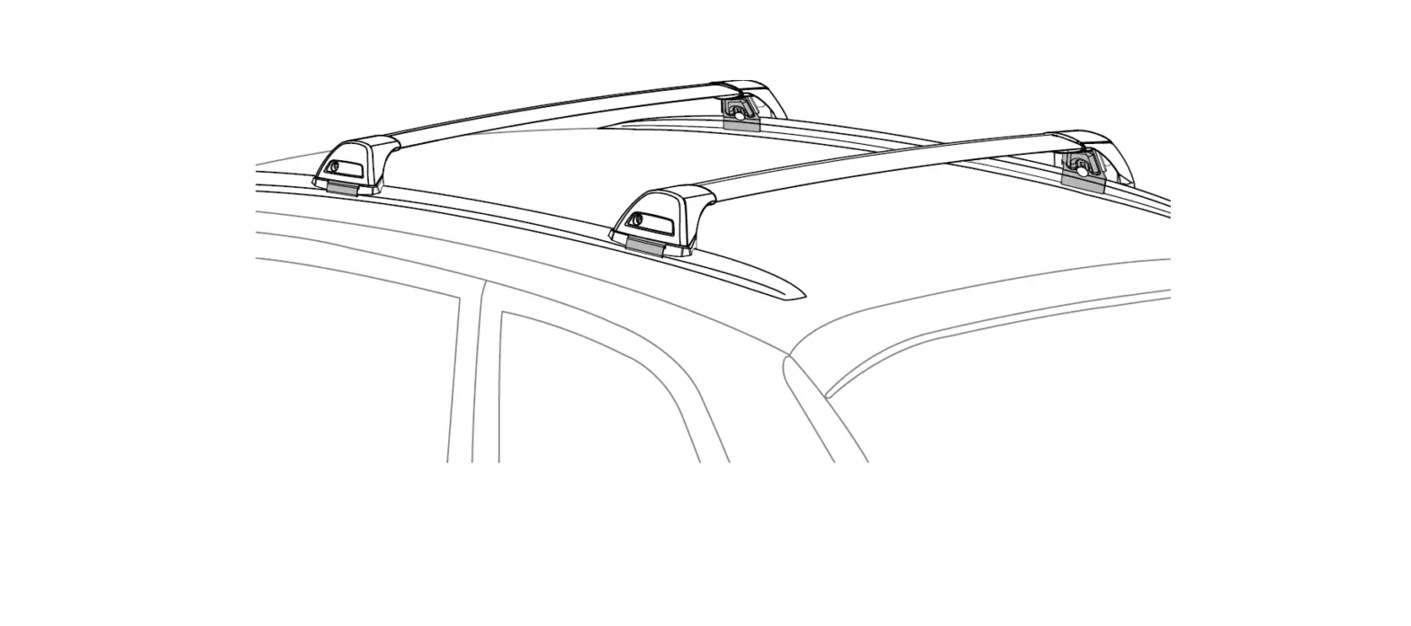 Yakima K1204 Roof Bars Package Instructions Yakima K1204 Roof Bars Package Instructions