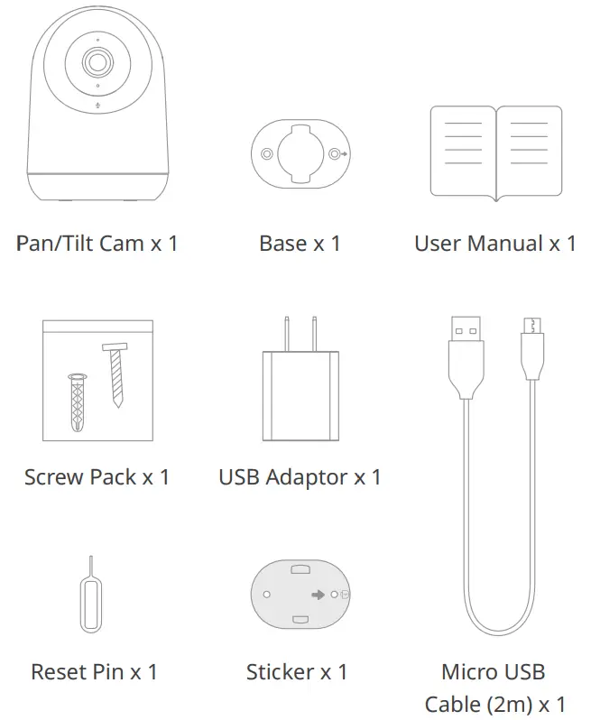 SwitchBot W1801200 Pan Tilt Cam - fig