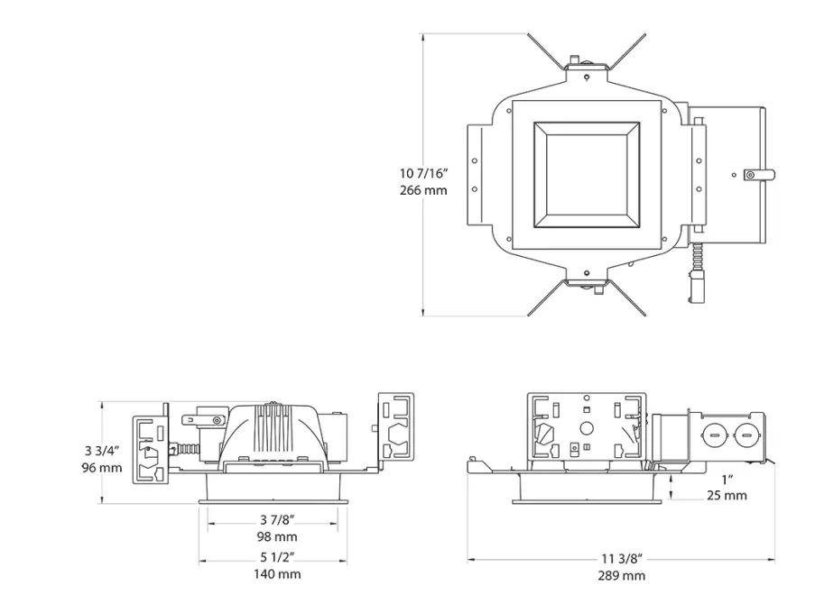 RAB-NDLED4SD-80Y-W-B-High-End-New-Construction-LED-Downlights-FIG-1