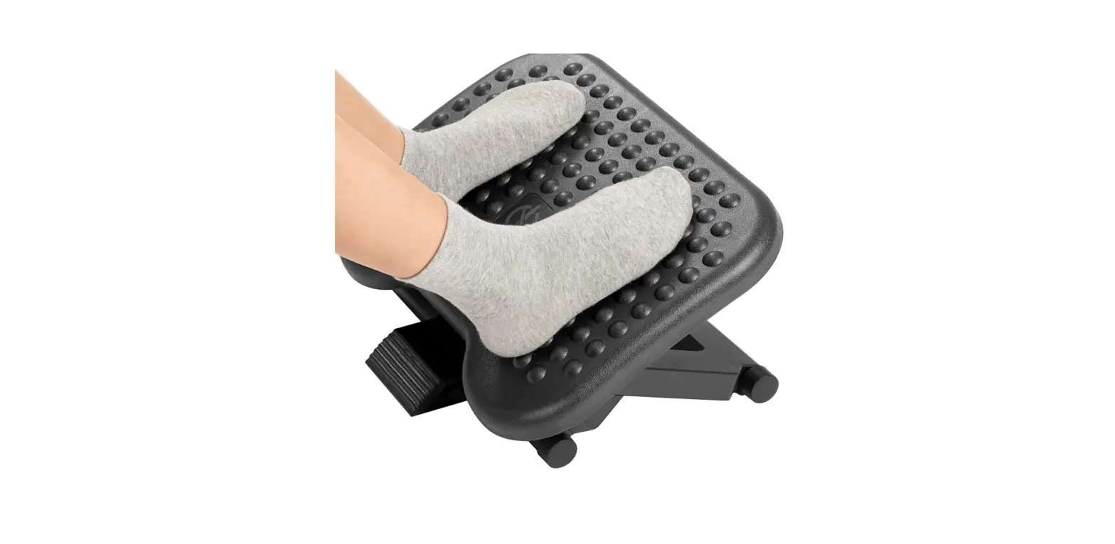 Huanuo Hnfr3 Adjustable Under Desk Footrest Instruction Guide