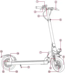Scooter Diagram