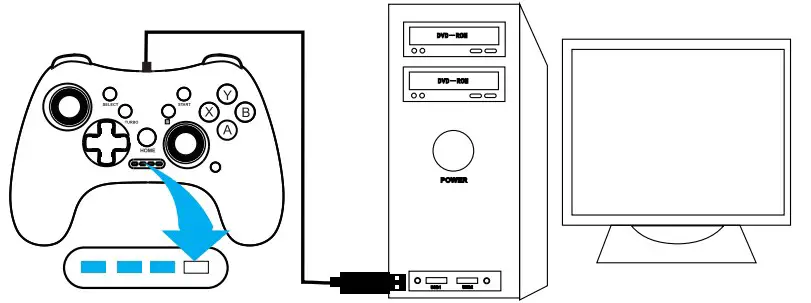 PC Wired Controller Mode