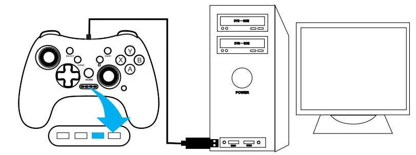 PC Wired Controller Mode