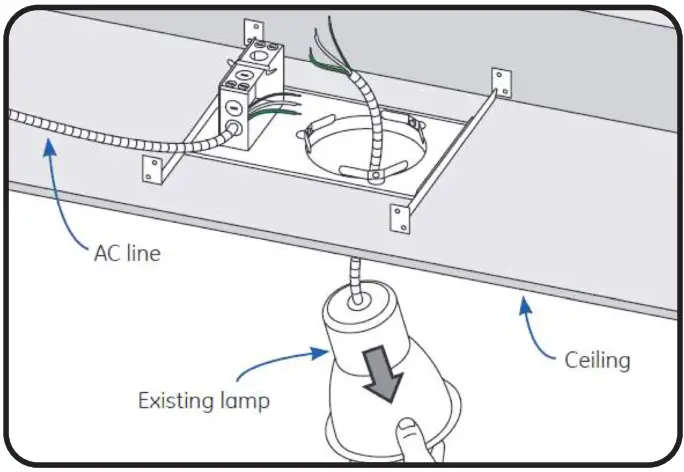 GE current LRXEMBBKIT10B Lumination LED Luminaire LRXB EMBB KIT - fig4