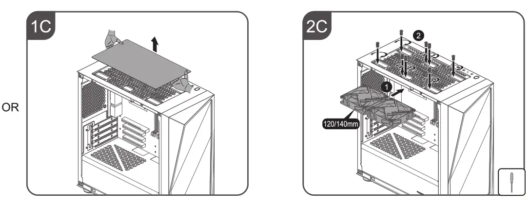 COOLER MASTER CMP 320L Mini-Tower Negro M-ATX PC Case - 14