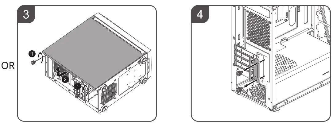 COOLER MASTER CMP 320L Mini-Tower Negro M-ATX PC Case - 4