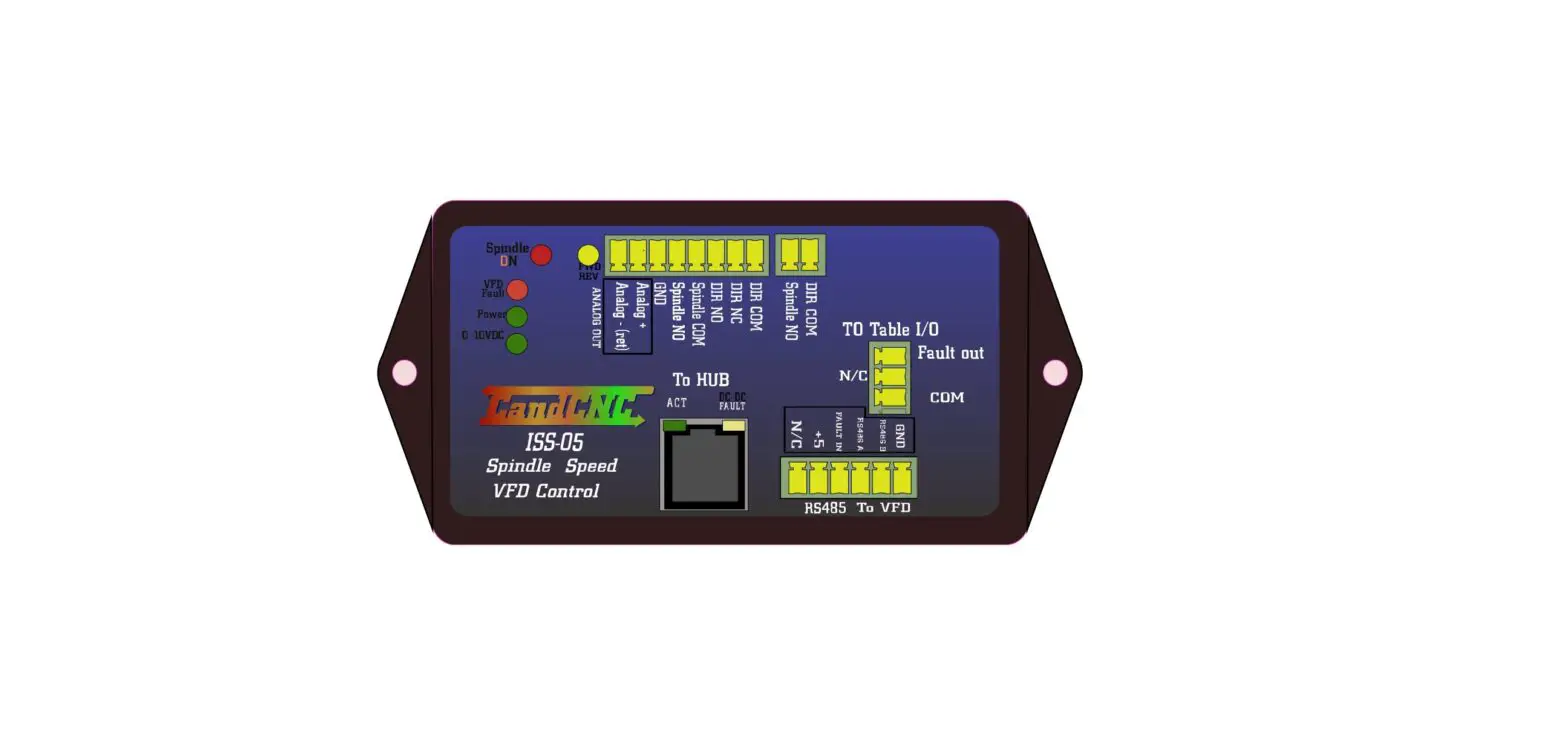 Candcnc Iss-05 Intelligent Spindle Speed Control User Manual Candcnc Iss-05 Intelligent Spindle Speed Control User Manual