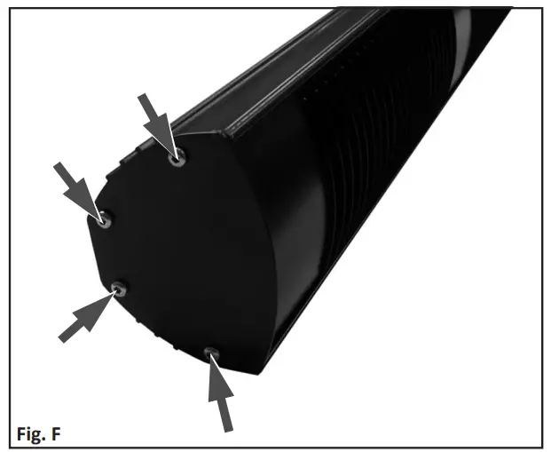 Space Ray Eclipse Electric Zero Glow Ceramic Infrared Heater-fig5