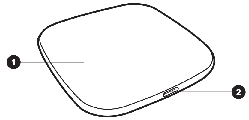 alza power APW-WC150B Wireless Charger - Figure 1