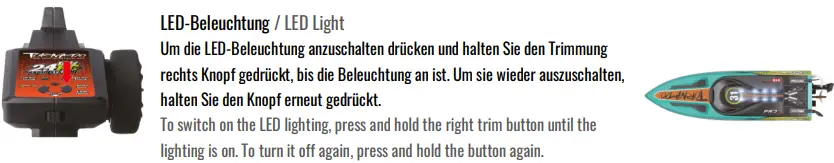 AMEWi 26095 Tornado High Speed Boot brushless 450mm-FIG115