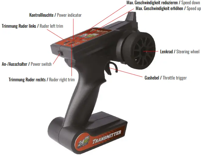 AMEWi 26095 Tornado High Speed Boot brushless 450mm-FIG8