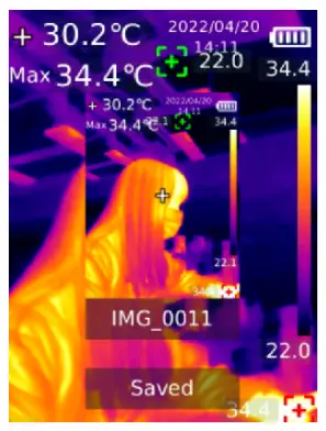 UNI-T UTi720A Professional Thermal Imager - fig 22